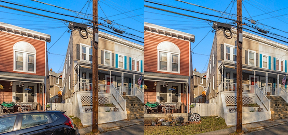 real estate object removal