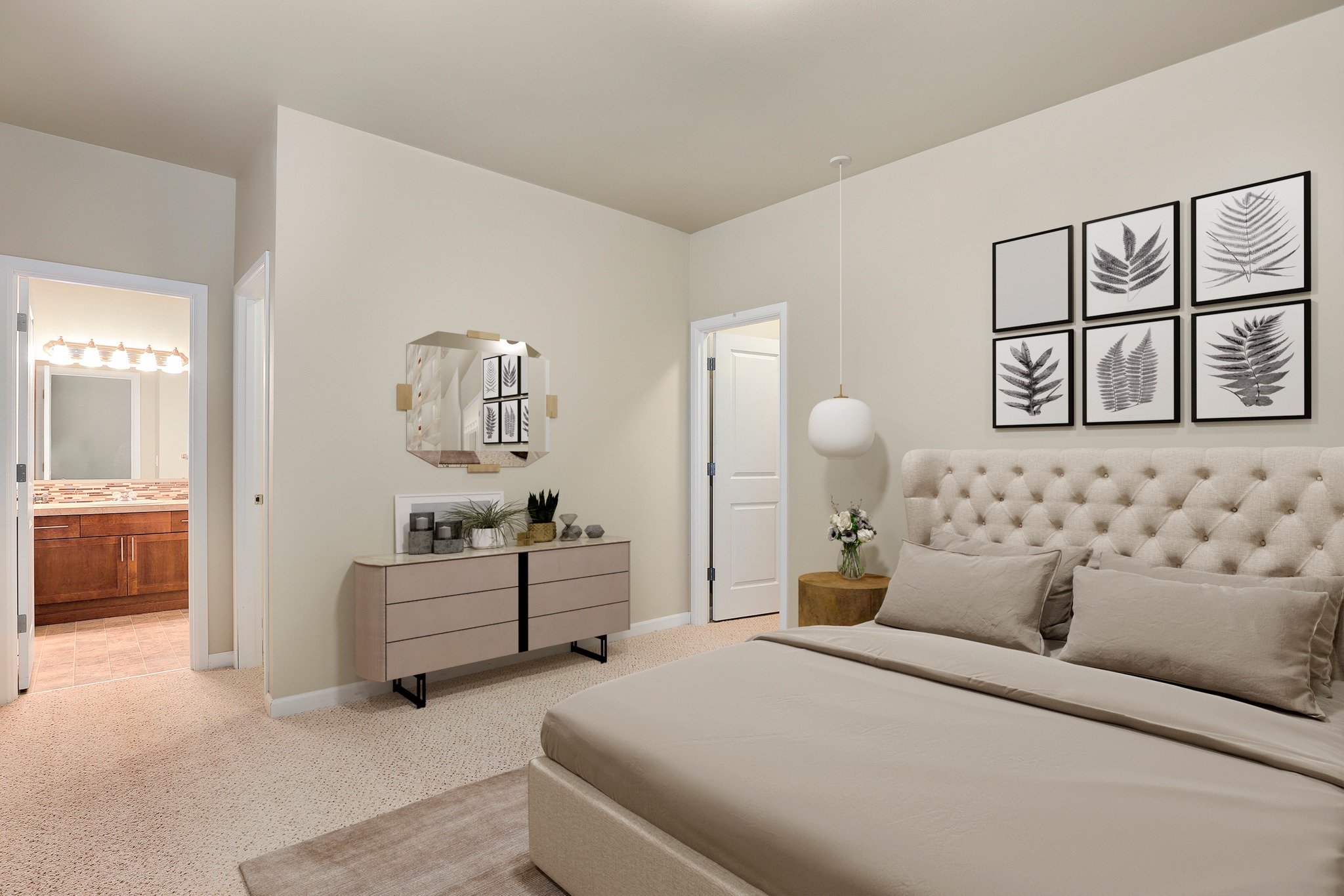 virtual staging a bedroom