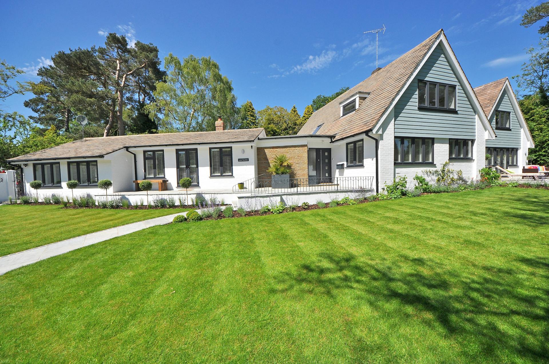real estate grass editing